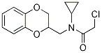 2-Chloro-N-cyclopropyl-N-(2,3-dihydro-benzo[1,4]dioxin-2-ylMethyl)-acetaMide Struktur