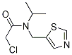 2-Chloro-N-isopropyl-N-thiazol-5-ylMethyl-acetaMide Struktur