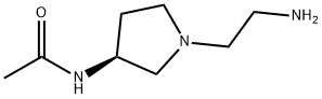 N-[(S)-1-(2-AMino-ethyl)-pyrrolidin-3-yl]-acetaMide Struktur