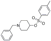 Toluene-4-sulfonic acid 1-benzyl-piperidin-4-yl ester Struktur