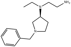 N*1*-((S)-1-Benzyl-pyrrolidin-3-yl)-N*1*-ethyl-ethane-1,2-diaMine Struktur