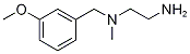 N*1*-(3-Methoxy-benzyl)-N*1*-Methyl-ethane-1,2-diaMine Struktur