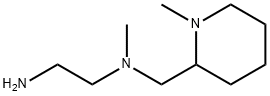 N*1*-Methyl-N*1*-(1-Methyl-piperidin-2-ylMethyl)-ethane-1,2-diaMine Struktur