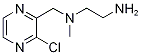 N*1*-(3-Chloro-pyrazin-2-ylMethyl)-N*1*-Methyl-ethane-1,2-diaMine Struktur