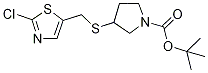 3-(2-Chloro-thiazol-5-ylMethylsulfa
nyl)-pyrrolidine-1-carboxylic acid
tert-butyl ester Struktur