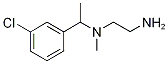 N*1*-[1-(3-Chloro-phenyl)-ethyl]-N*1*-Methyl-ethane-1,2-diaMine Struktur