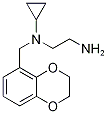 N*1*-Cyclopropyl-N*1*-(2,3-dihydro-benzo[1,4]dioxin-5-ylMethyl)-ethane-1,2-diaMine Struktur