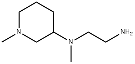 N*1*-Methyl-N*1*-(1-Methyl-piperidin-3-yl)-ethane-1,2-diaMine Struktur