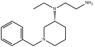 N*1*-((R)-1-Benzyl-piperidin-3-yl)-N*1*-ethyl-ethane-1,2-diaMine Struktur