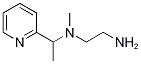 N*1*-Methyl-N*1*-(1-pyridin-2-yl-ethyl)-ethane-1,2-diaMine Struktur