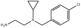 N*1*-(4-Chloro-benzyl)-N*1*-cyclopropyl-ethane-1,2-diaMine Struktur