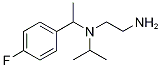 N*1*-[1-(4-Fluoro-phenyl)-ethyl]-N*1*-isopropyl-ethane-1,2-diaMine Struktur