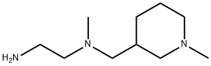 N*1*-Methyl-N*1*-(1-Methyl-piperidin-3-ylMethyl)-ethane-1,2-diaMine Struktur