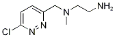 N*1*-(6-Chloro-pyridazin-3-ylMethyl)-N*1*-Methyl-ethane-1,2-diaMine Struktur