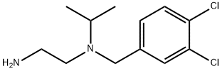 N*1*-(3,4-Dichloro-benzyl)-N*1*-isopropyl-ethane-1,2-diaMine Struktur