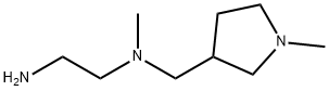 N*1*-Methyl-N*1*-(1-Methyl-pyrrolidin-3-ylMethyl)-ethane-1,2-diaMine Struktur