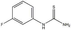 N-(3-FLUOROPHENYL)THIOUREA Struktur