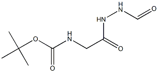 (2-(2-Boc-aminoaceto)hydrazidyl)formaldehyde Struktur