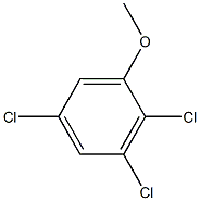 2,3,5-TRICHLOROANISOL Struktur