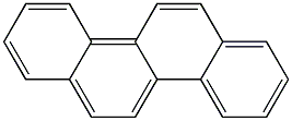 Chrysene solution in methanol Solution Struktur