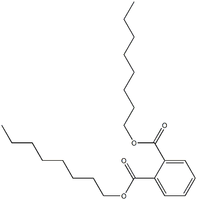 Di-n-octyl phthalate Solution Struktur