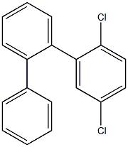 2,5-Dichloro-o-terphenyl Struktur