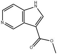 1H-Pyrrolo[3,2-c]pyridine-3-carboxylic acid Methyl ester Struktur