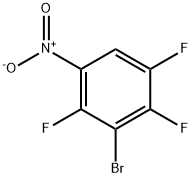 2,4,5-trifluoro-3-broMonitrobenzene Struktur