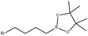 2-(4-broMobutyl)-4,4,5,5-tetraMethyl-1,3,2-dioxaborolane Struktur