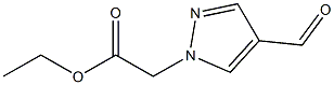 ethyl 2-(4-forMyl-1H-pyrazol-1-yl)acetate Struktur