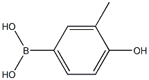 4-Hydroxy-3-Methylphenylboronicacid Struktur