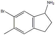 6-BroMo-5-MethylindanylaMine Struktur