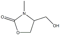 4-HydroxyMethyl-3-Methyl-oxazolidin-2-one Struktur