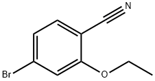 2-ethyoxyl-4-broMobenzonitrile Struktur