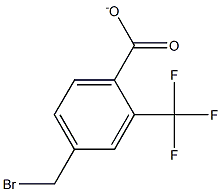 2-trifluoroMethyl-4-broMoMethyl benzoate Struktur