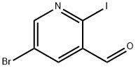 5-broMo-2-iodonicotinaldehyde Struktur