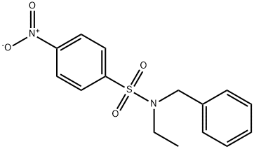 N-Benzyl-N-ethyl-4-nitrobenzenesulfonaMide, 97% Struktur