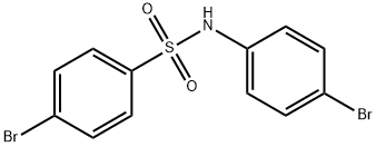 4-BroMo-N-(4-broMophenyl)benzenesulfonaMide, 97% Struktur