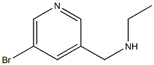 (5-BroMo-pyridin-3-ylMethyl)-ethyl-aMine Struktur