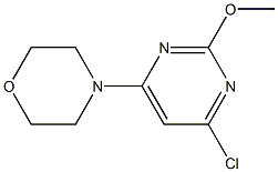 4-chloro-2-Methoxy-6-MorpholinopyriMidine Struktur