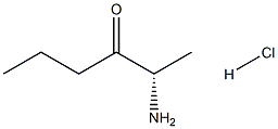 (S)-2-aMinohexan-3-one hydrochloride Struktur