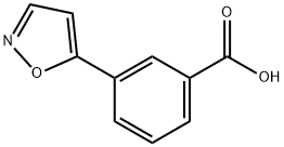 3-Isoxazol-5-yl-benzoic acid Struktur