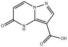 5-Oxo-4,5-dihydro-pyrazolo[1,5-a]pyriMidine-3-carboxylic acid Struktur