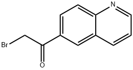 2-BroMo-1-quinolin-6-yl-ethanone Struktur