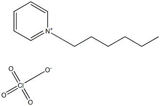 N-hexylpyridiniuM perchlorate Struktur