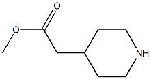 Methyl piperidin-4-ylacetate Struktur