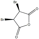 meso-2,3-Dibromosuccinic anhydride Struktur