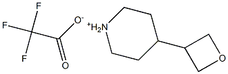 4-(oxetan-3-yl)piperidiniuM 2,2,2-trifluoroacetate Struktur