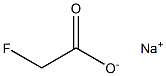 Sodium fluoroacetate Solution Struktur