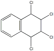 1,2,3,4-Tetrachlorotetrahydronaphthalene Struktur